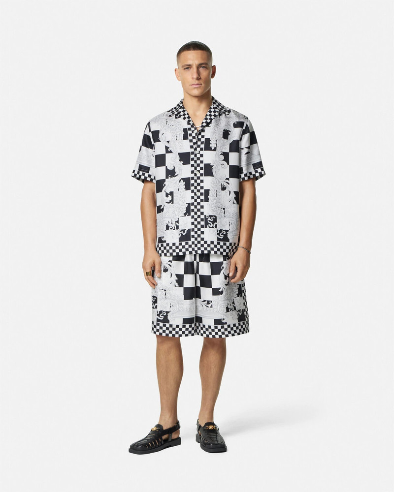 VERSACE Medusa Contrasto Silk Shirt outlook