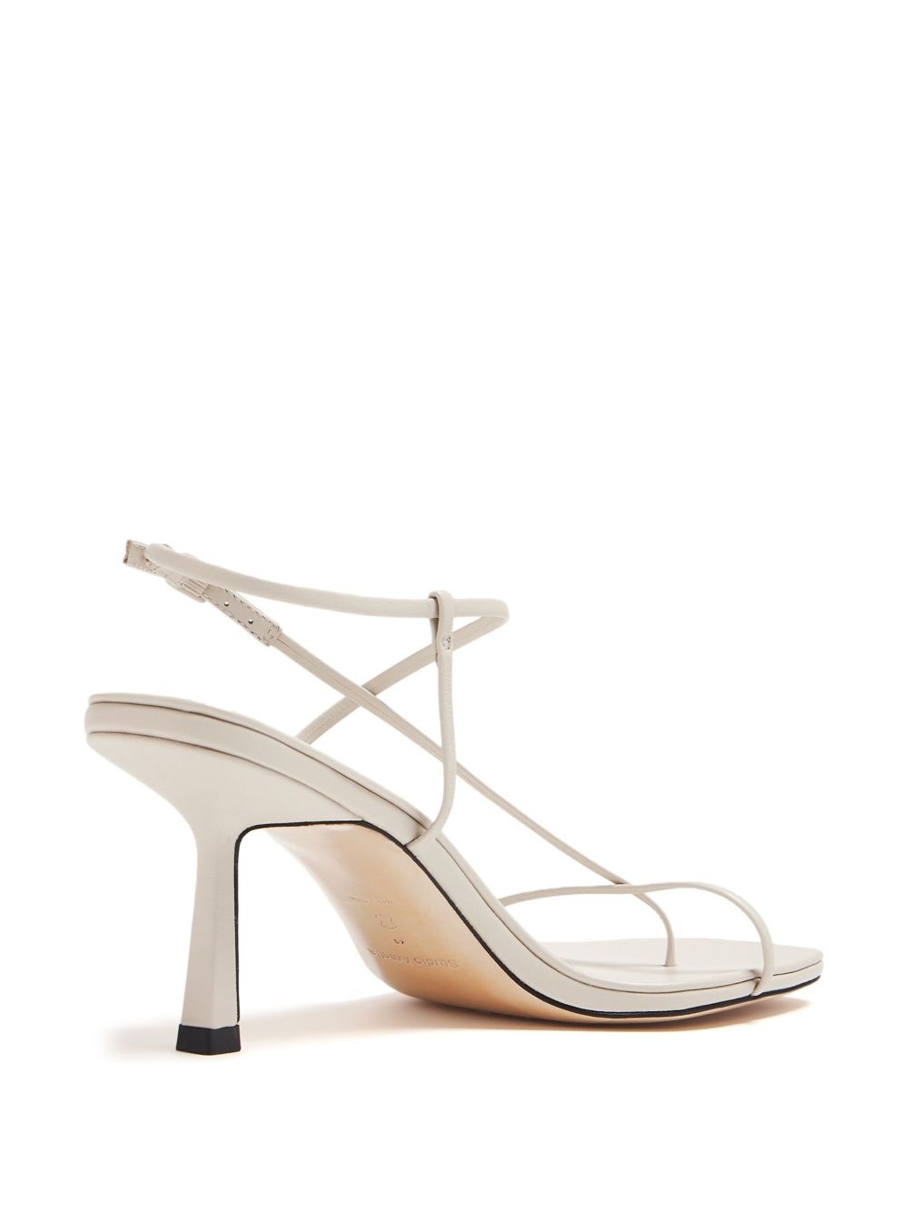 70mm Cross Front leather sandals - 3
