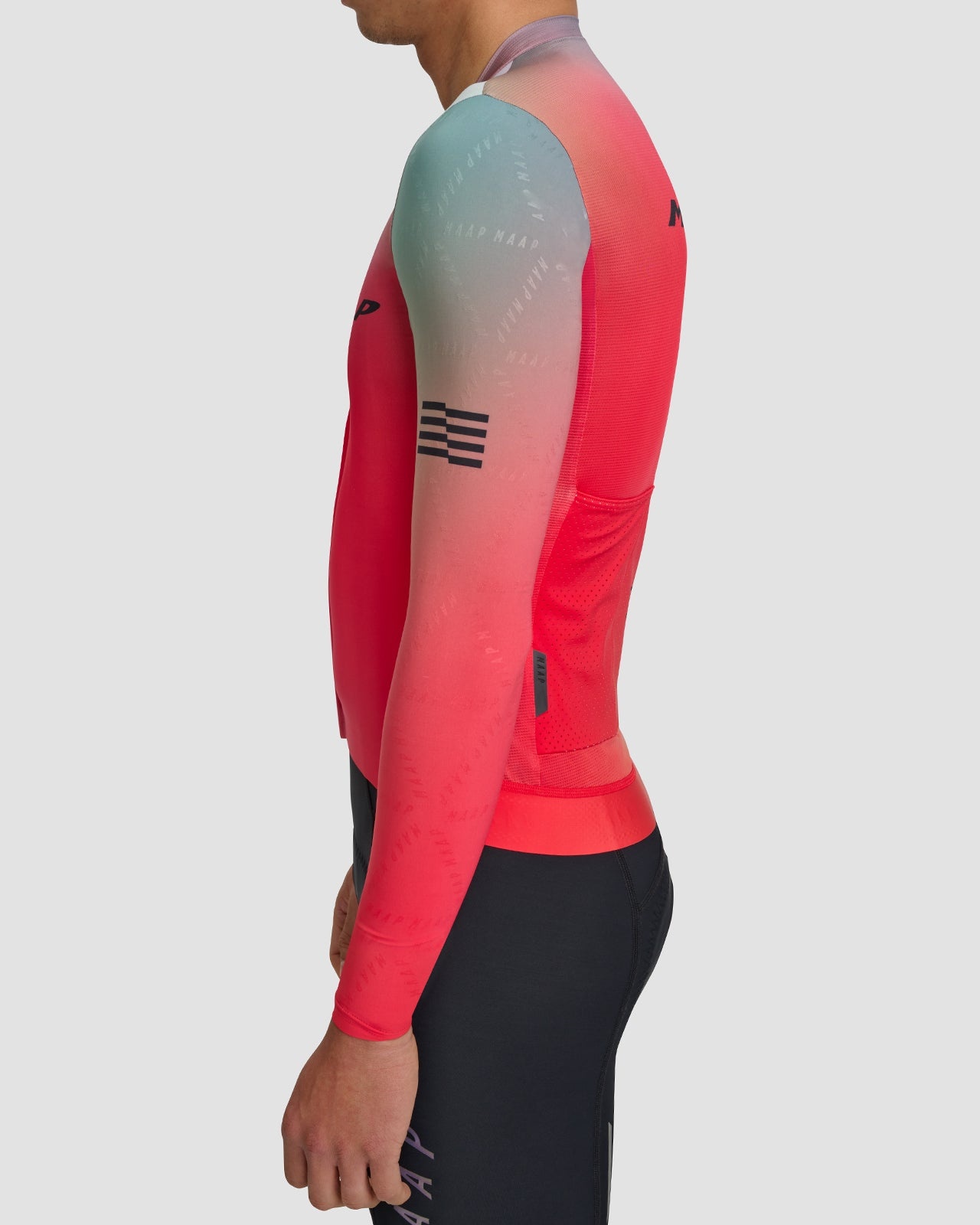 Blurred Out Pro Hex LS Jersey 2.0 - 5
