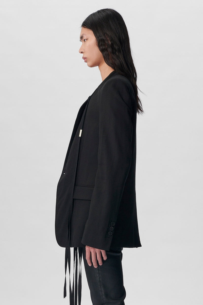 Ann Demeulemeester Kobe Fitted Tailored Jacket outlook