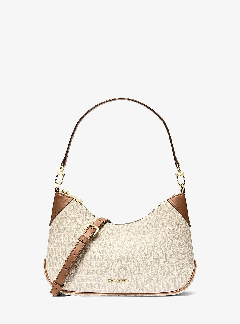 Jet Set Medium Signature Logo Convertible Crossbody Bag - 1