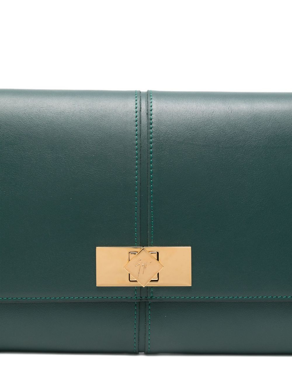 Montserrat leather clutch bag - 4