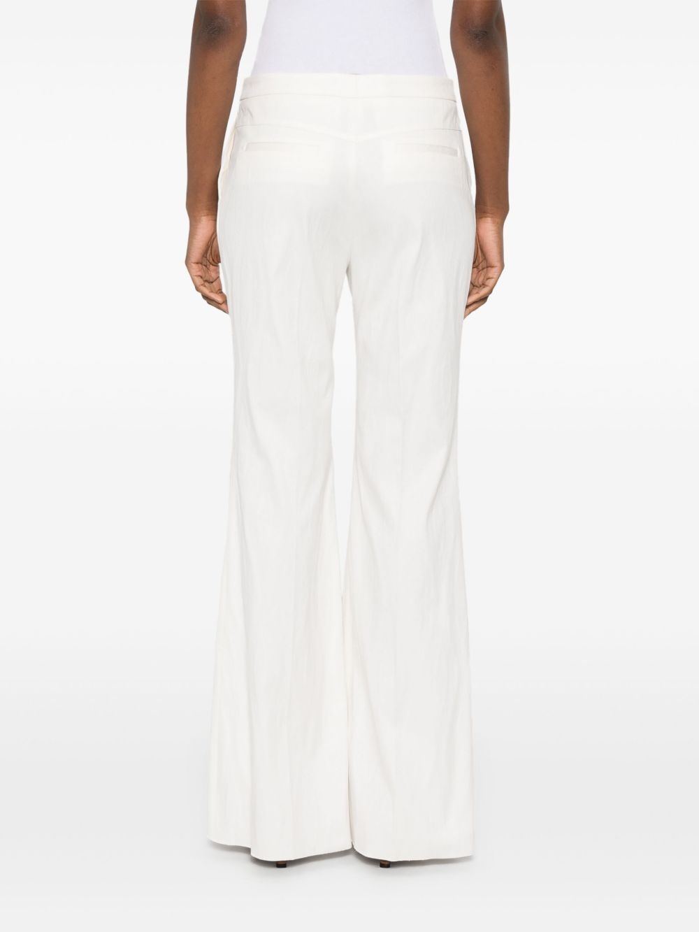 paisley-jacquard trousers - 3