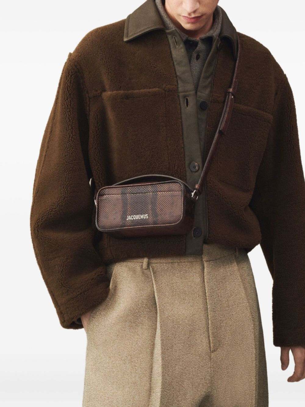 The Baneto snakeskin-embossed shoulder bag - 2