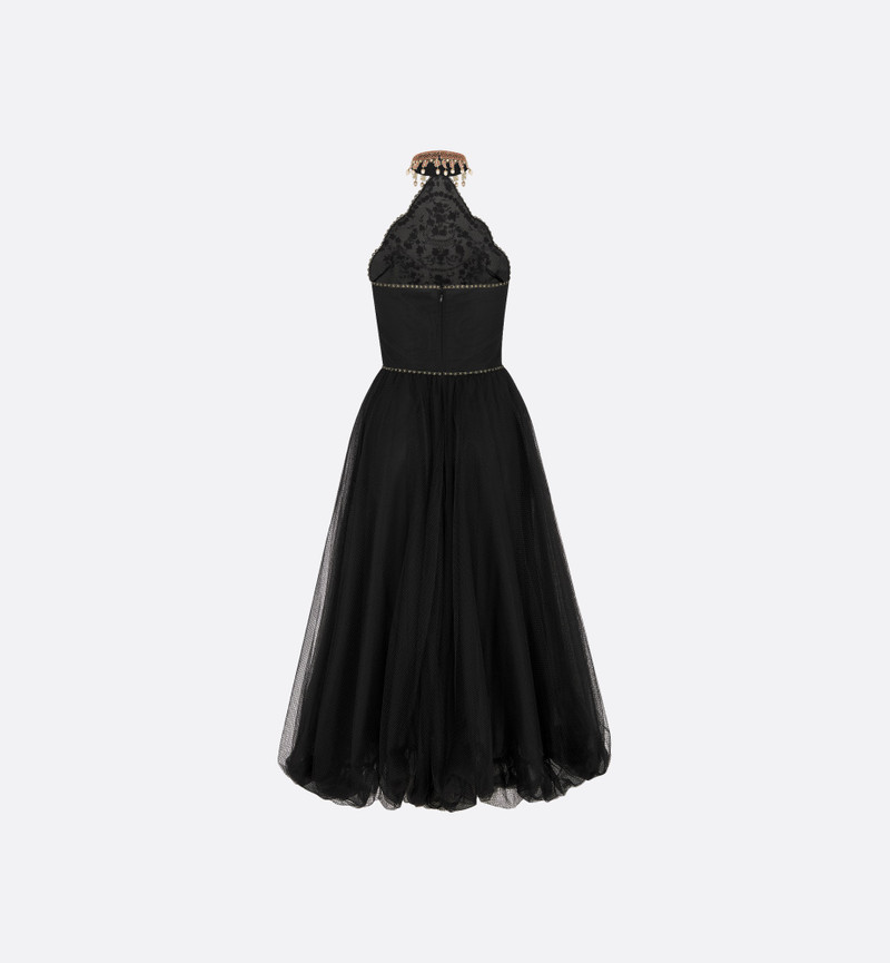 Dior Mid-Length Embroidered Dress outlook