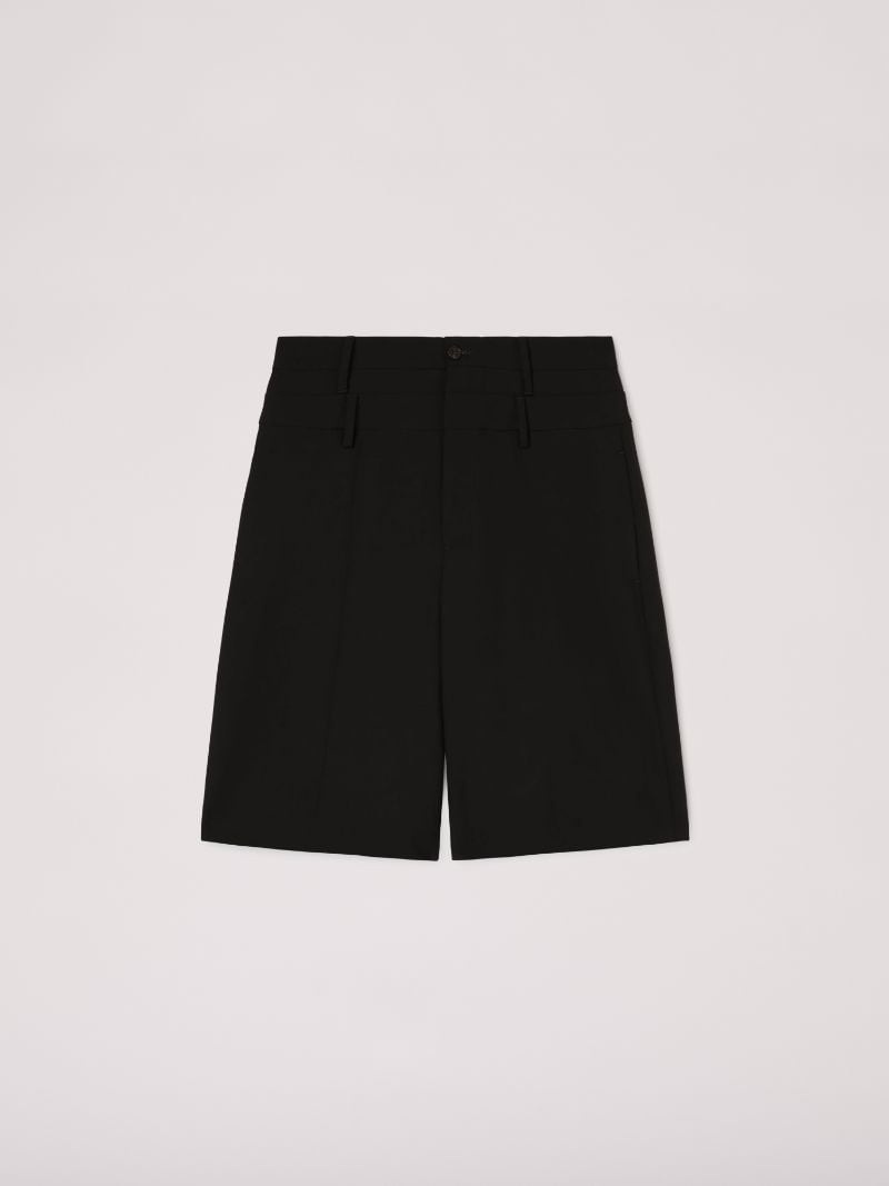DOUBLE BELTED SHORTS - 1