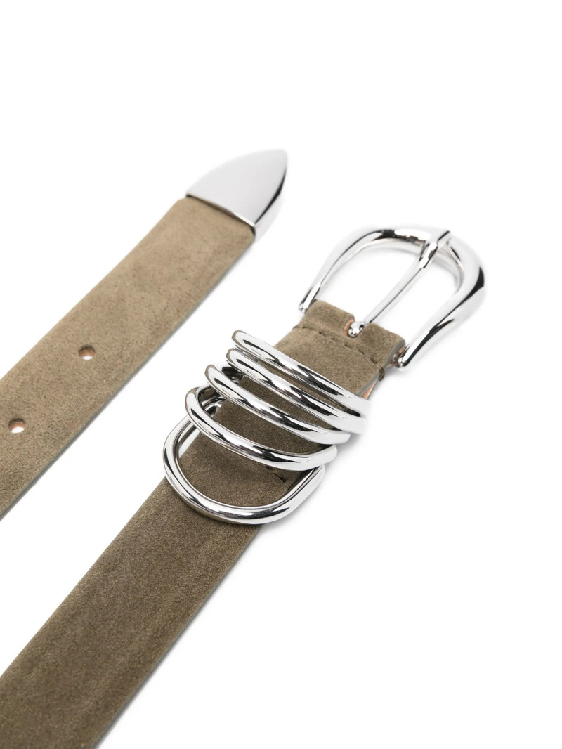 DÉHANCHE Dehanche Hollyhock Suede Belt outlook