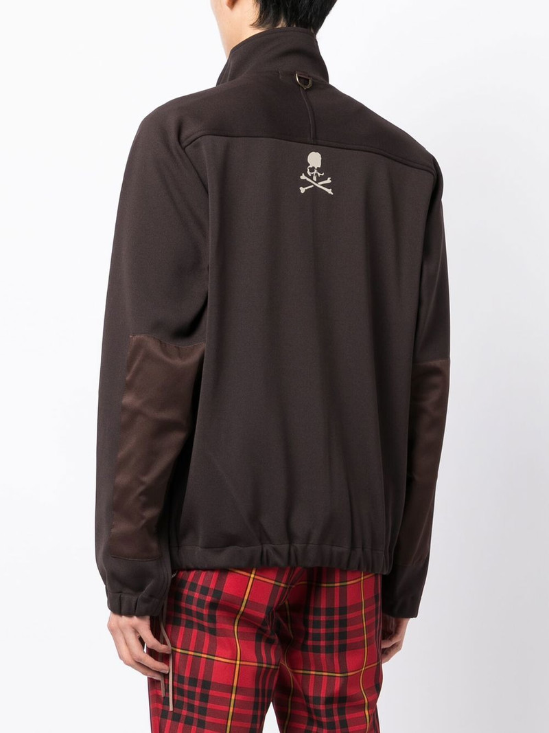 colour-block bomber jacket 4