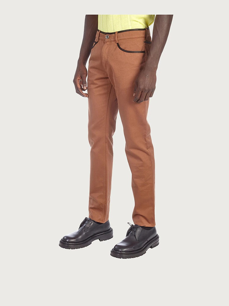 DENIM 5 POCKET TROUSERS 5