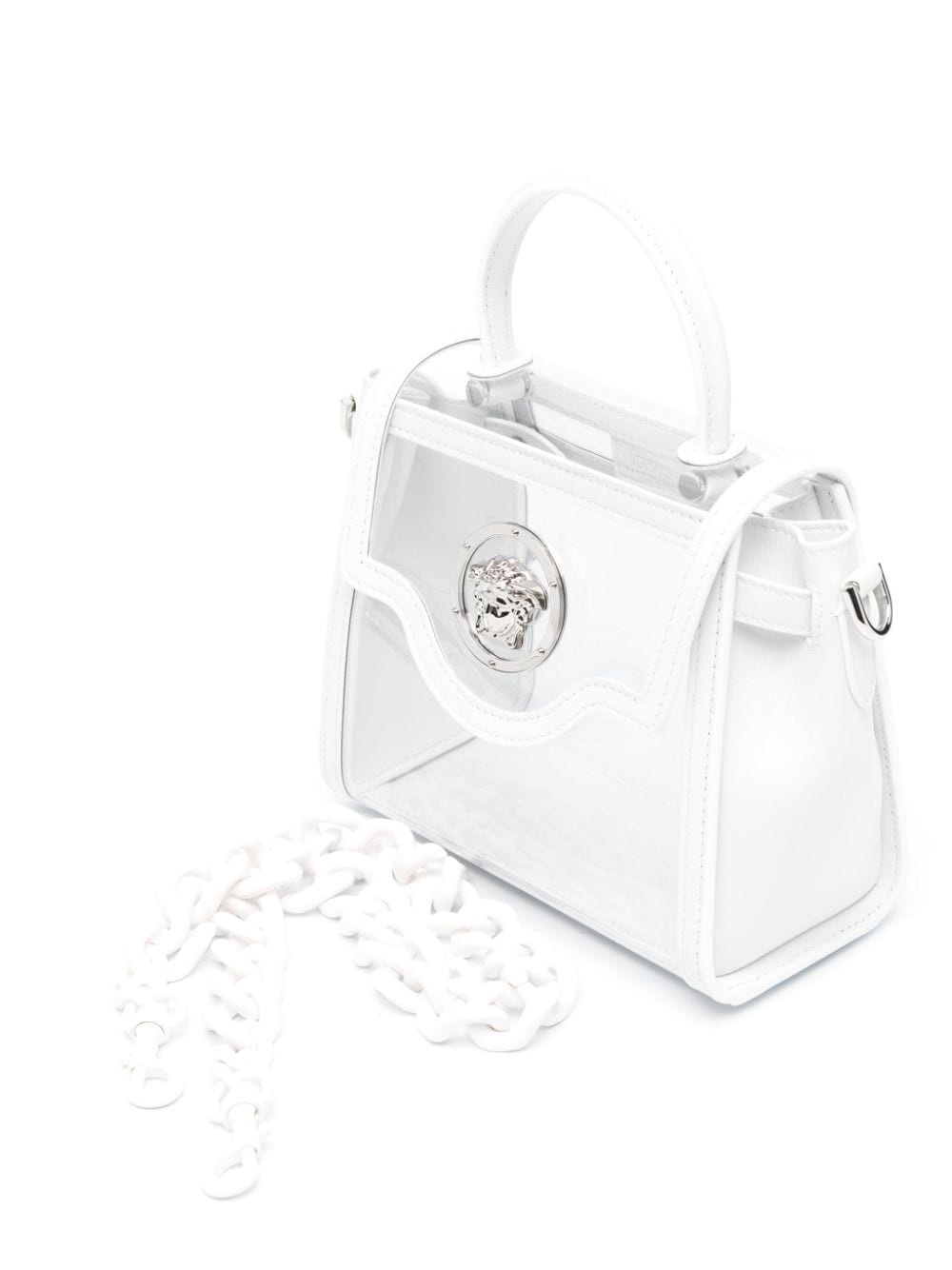 La Medusa transparent shoulder bag - 4