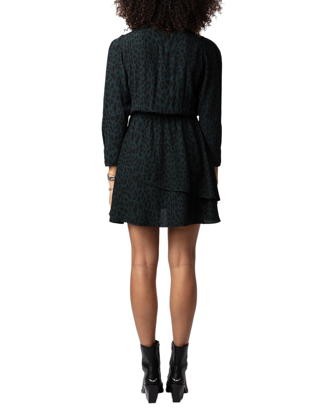 Zadig & Voltaire Rogers Soft Leo Silk Dress - 2