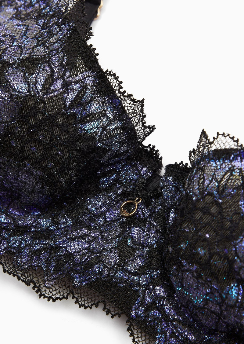 EMPORIO ARMANI Holidays lace balconette bra outlook