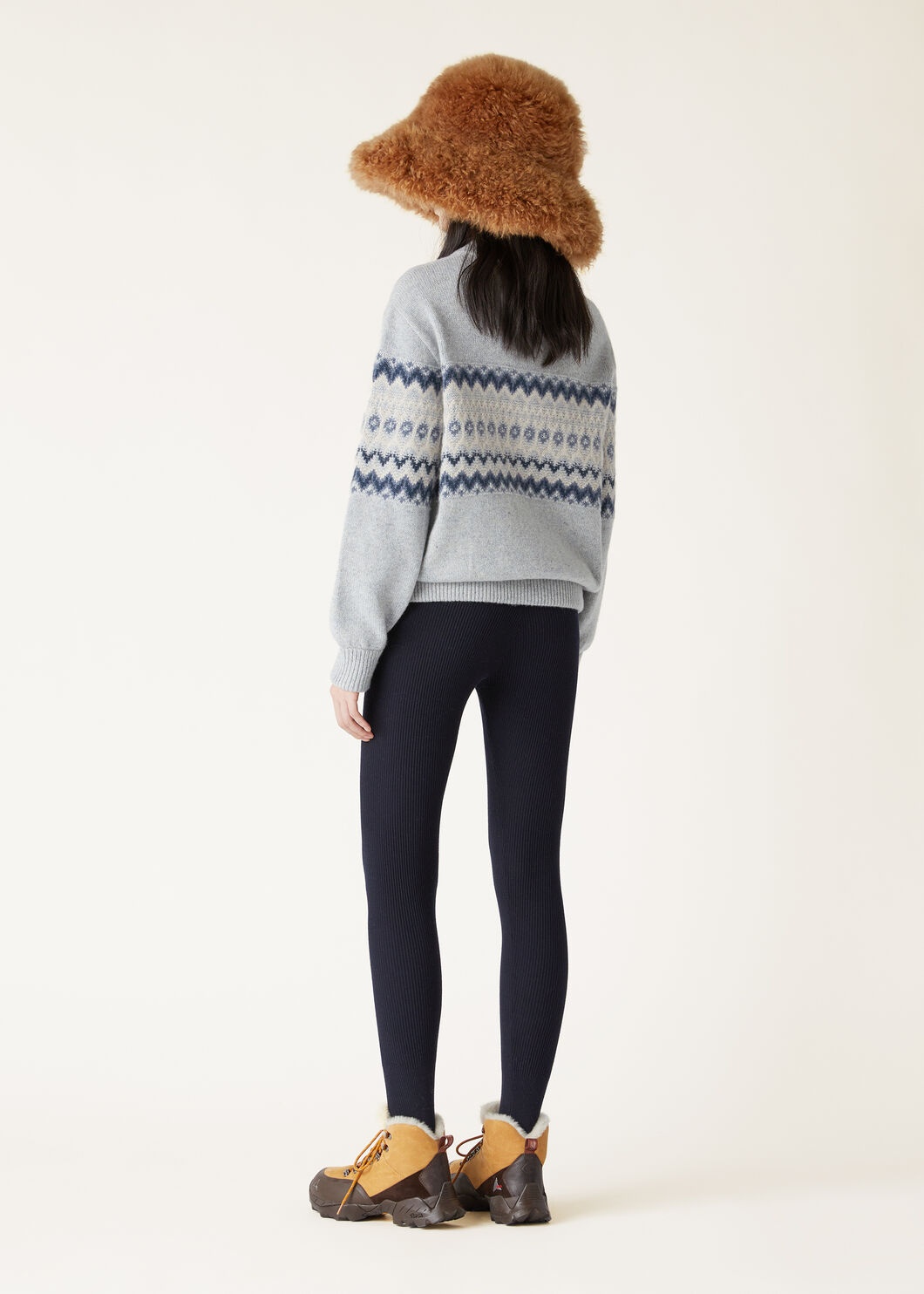 Alpe Pile Bomber Sweater - 5