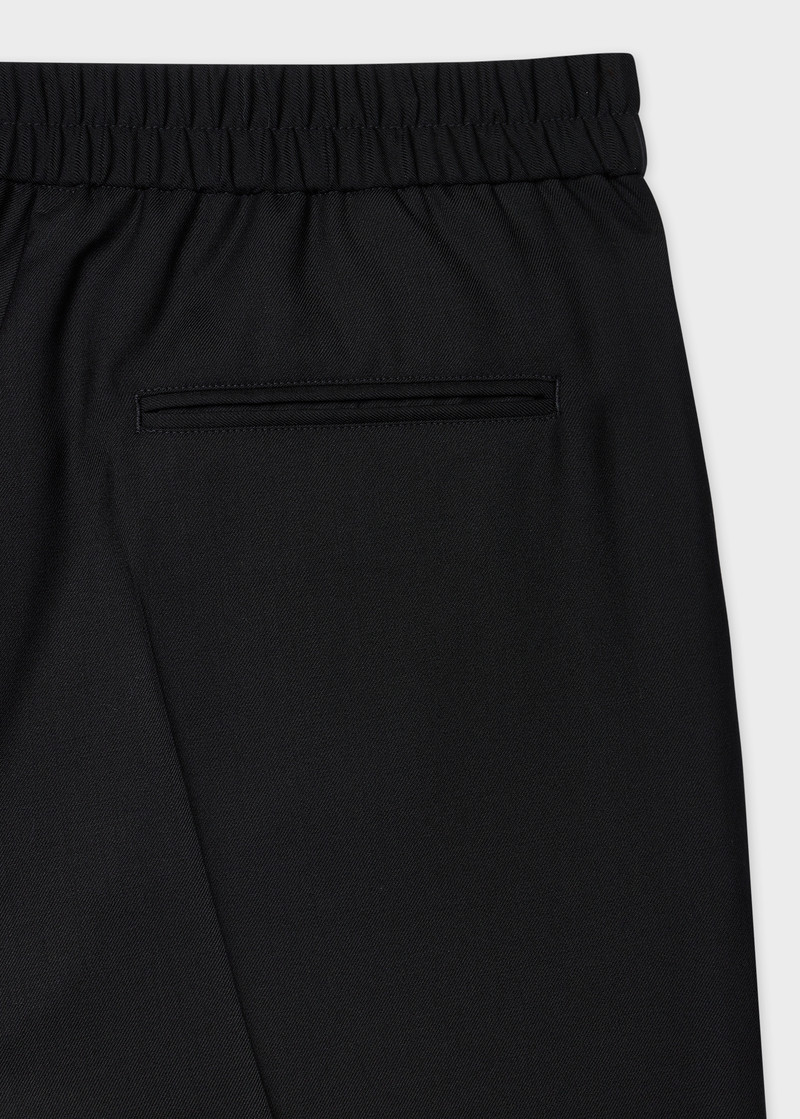 A Suit To Travel In - Black Wool Unlined Suit 6
