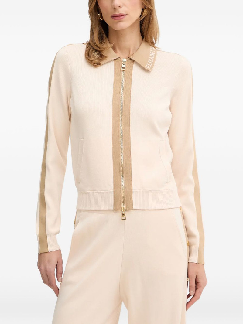 zip-front cardigan 1