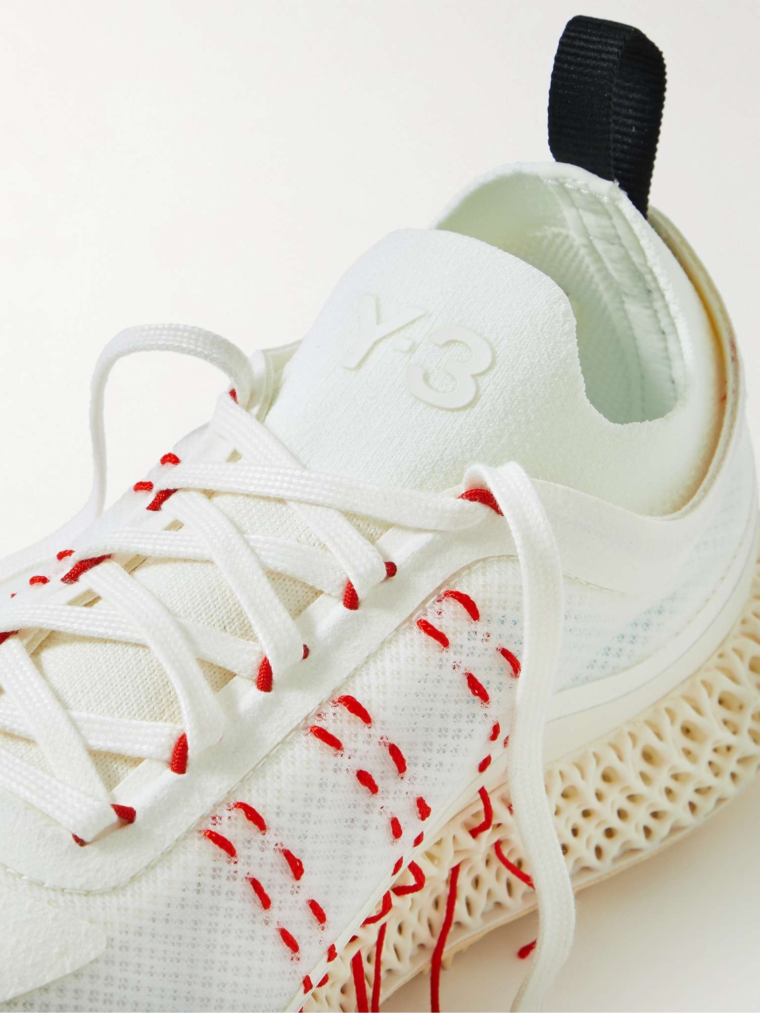 Runner 4D Halo Embroidered Mesh and Primeknit Sneakers - 6