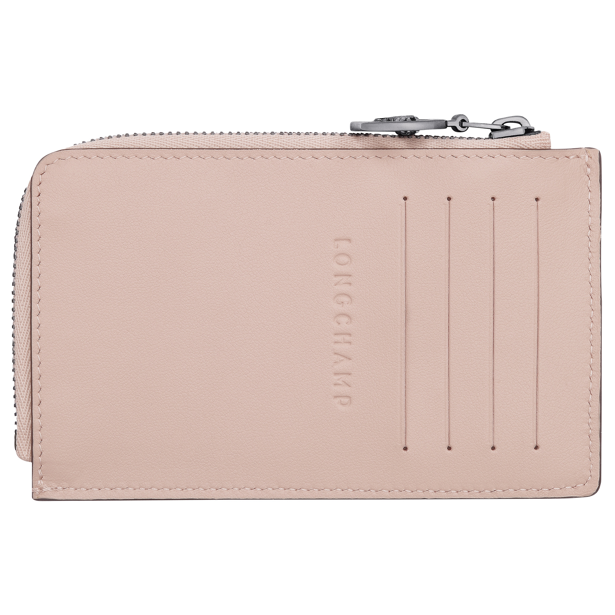 Le Pliage Xtra Card holder Nude - Leather - 2