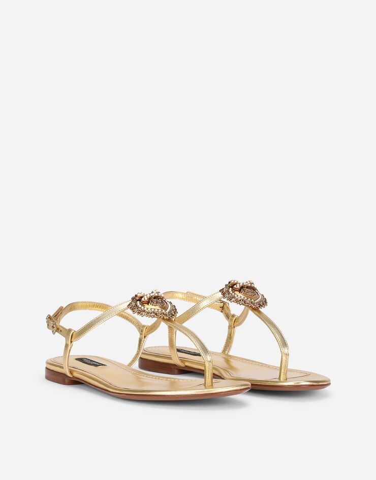 Nappa leather Devotion thong sandals - 2