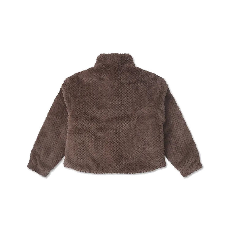 Converse (WMNS) Converse YOTD Furry Jacket 'Brown' 10026811-A02 outlook
