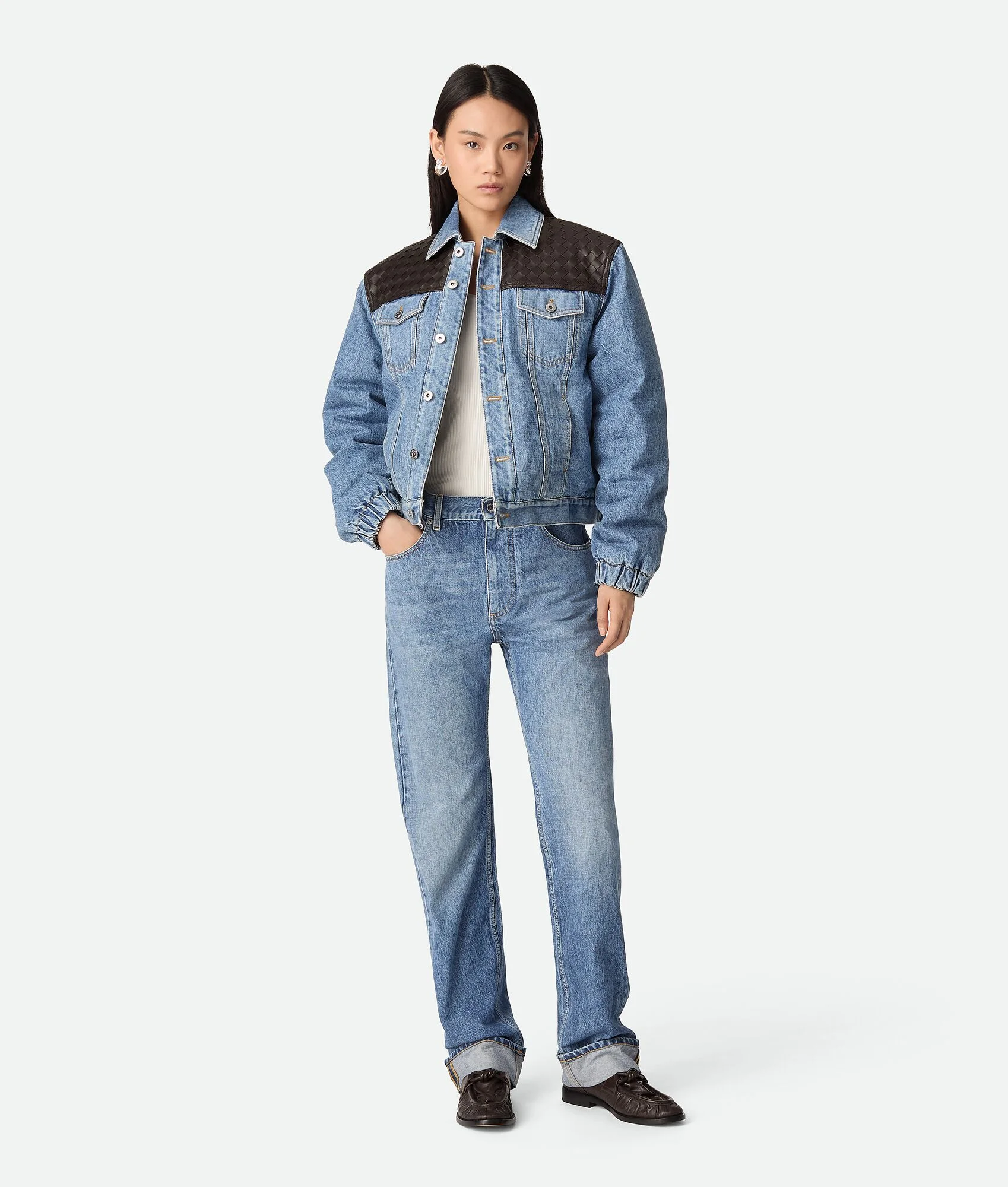 Vintage Indigo Straight Jeans - 1