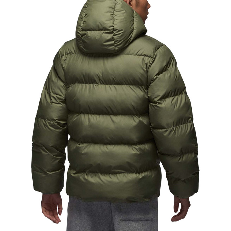 Jordan Air Jordan Brooklyn Puffer Jacket Asia Sizing 'Medium Olive' FV7318-222 outlook