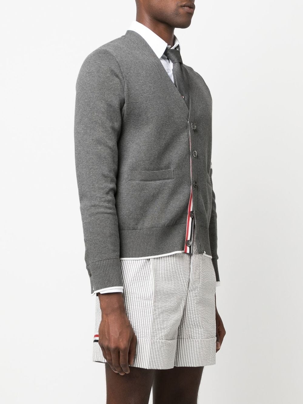 Hector 4-Bar V-neck cardigan - 3