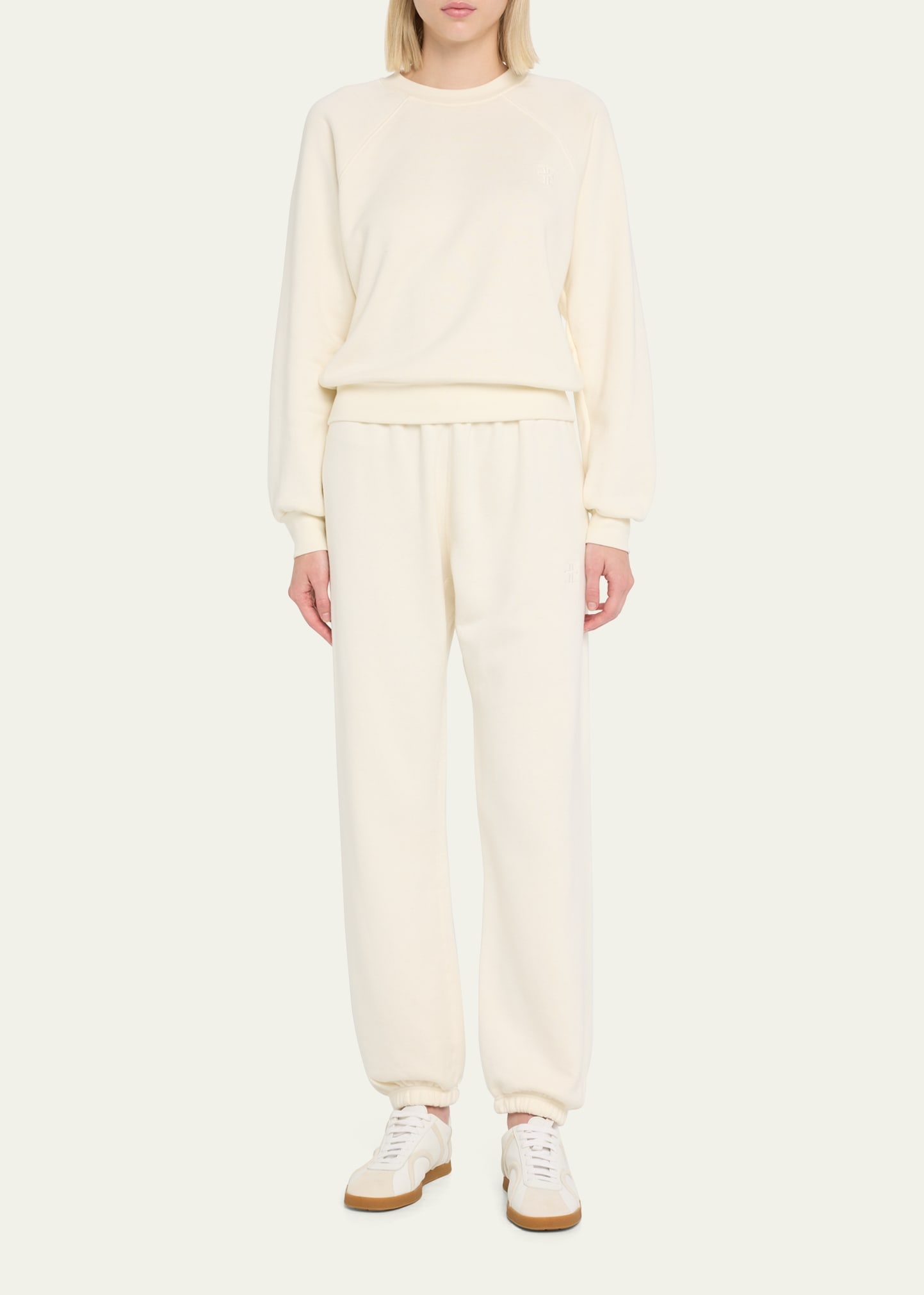 Classic French Terry Cinched-Cuff Sweatpants - 2