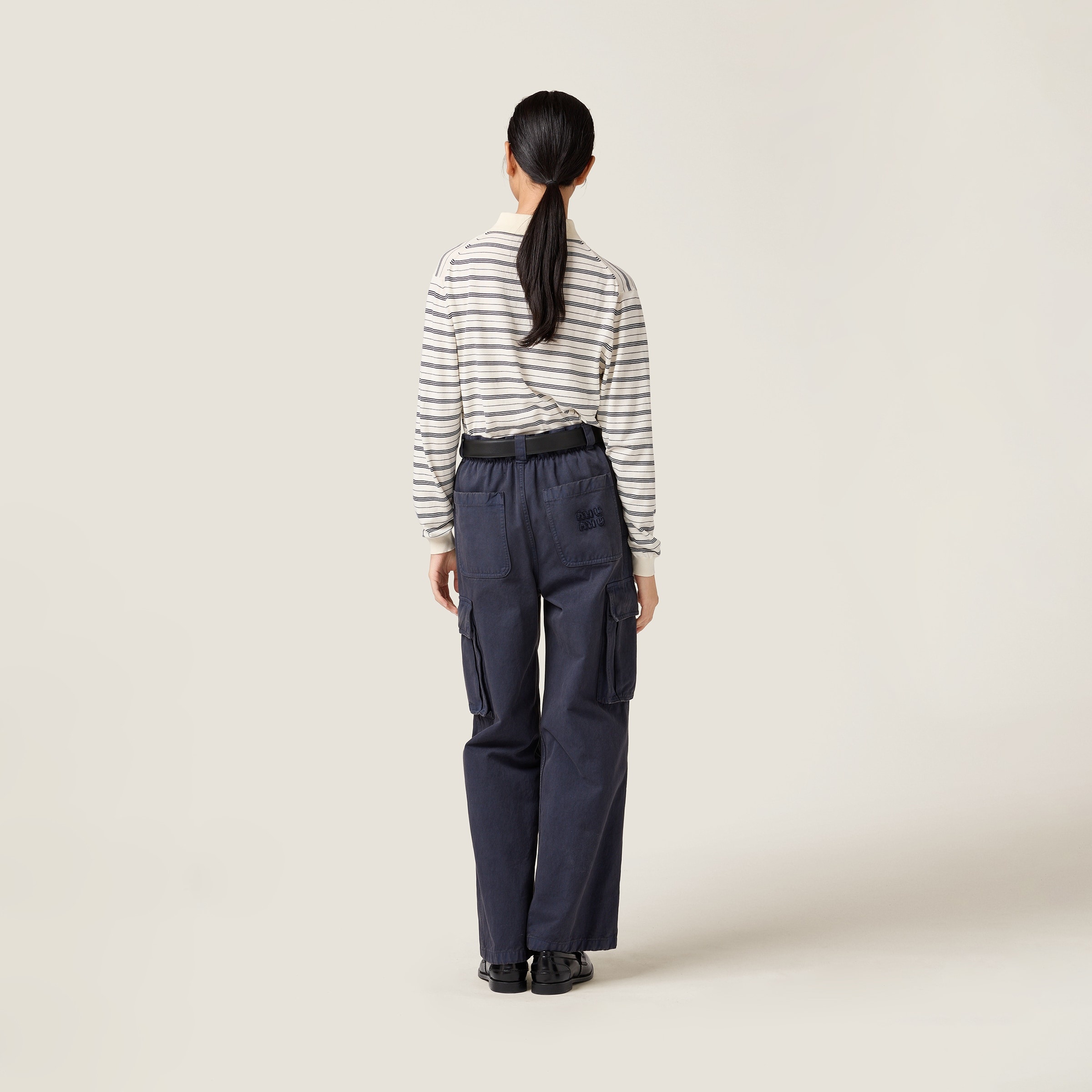 Gabardine pants - 3