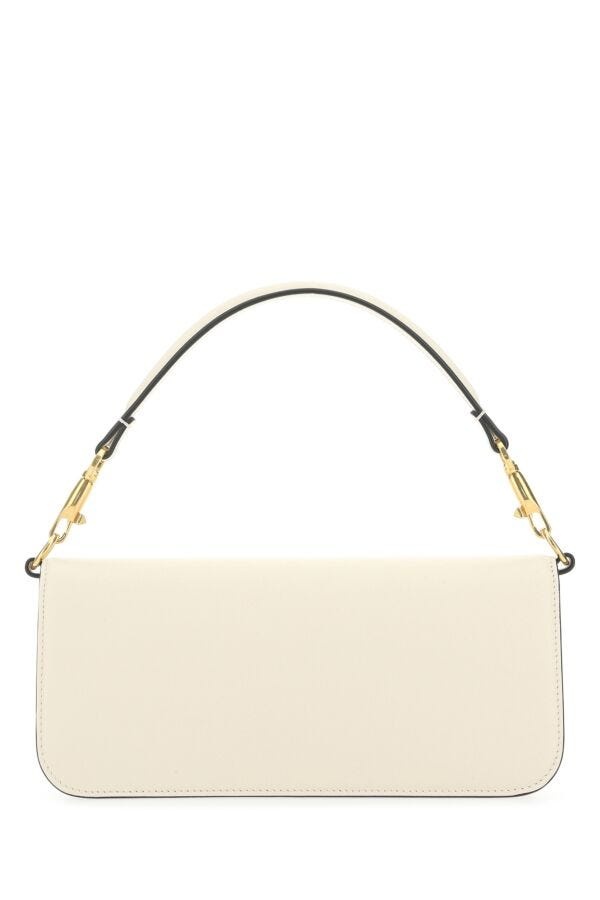 Ivory leather Locò handbag - 3