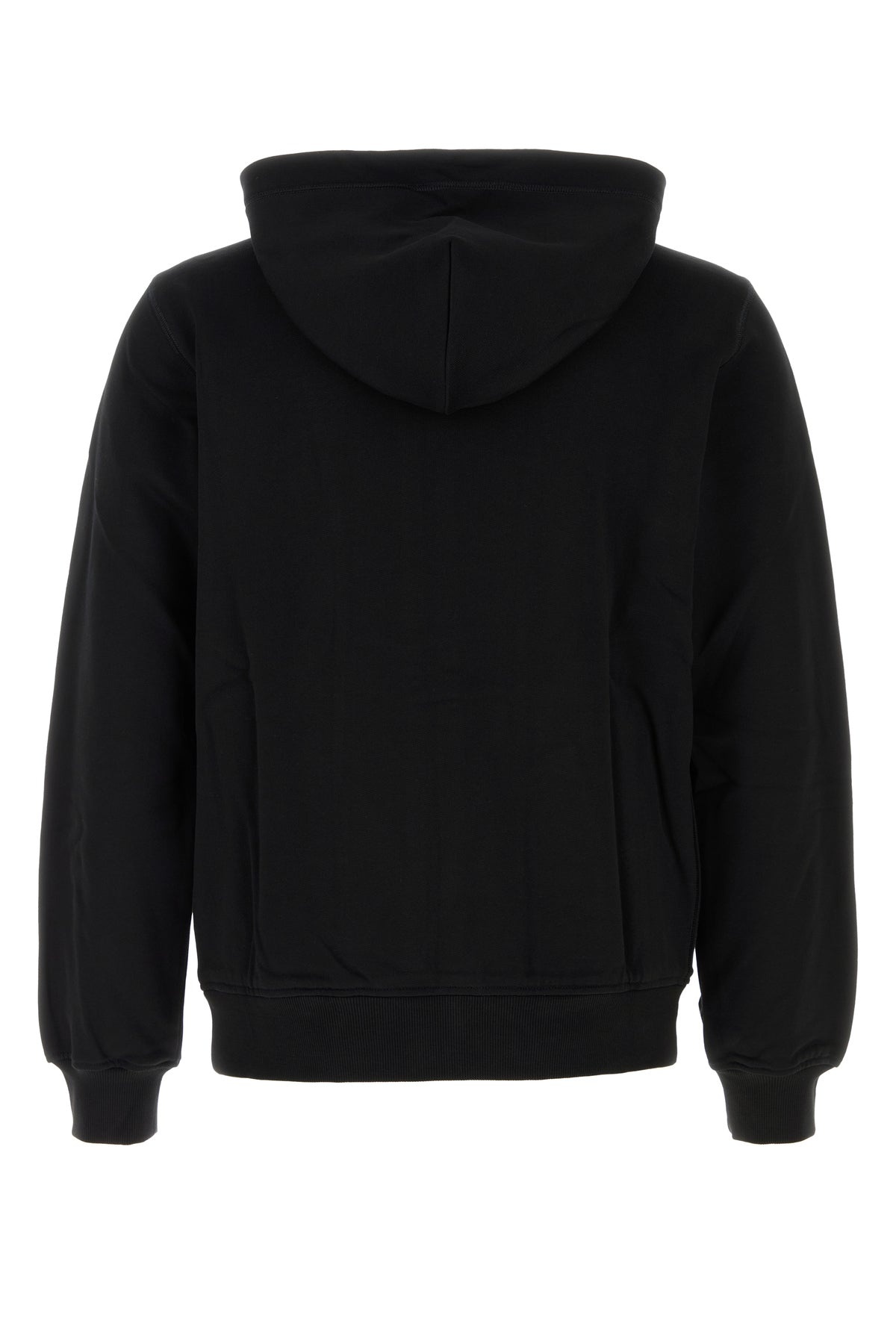 Black cotton sweatshirt - 2