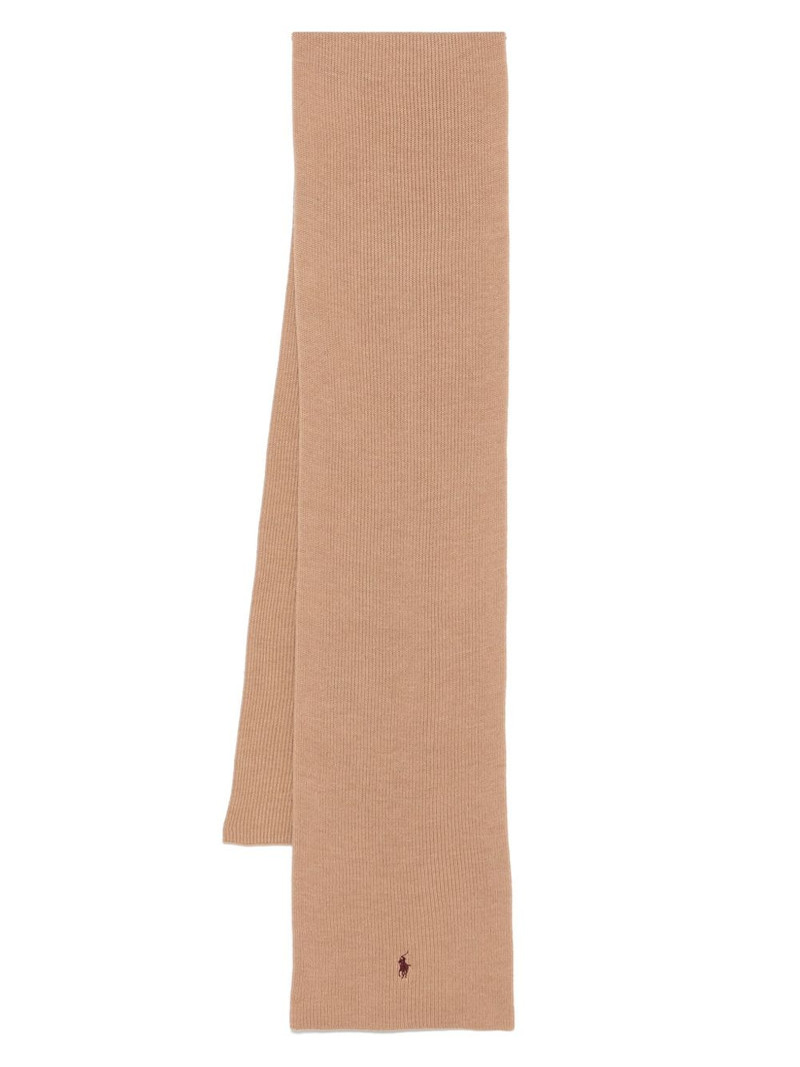 signature Polo Pony wool scarf 1