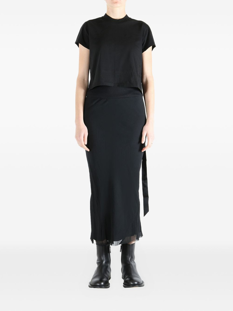 Rick Owens DRKSHDW ribbed-neck T-shirt outlook