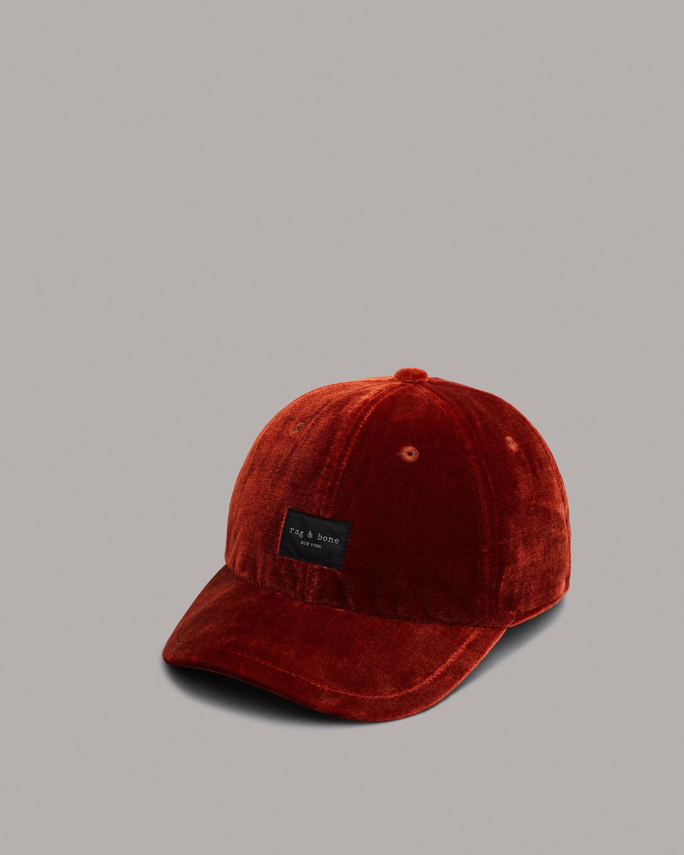 Addison Baseball Cap
Velvet Hat - 1