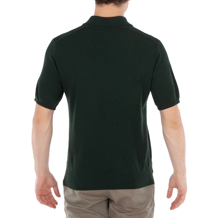 Burberry Knitted Wool Polo Shirt - 3