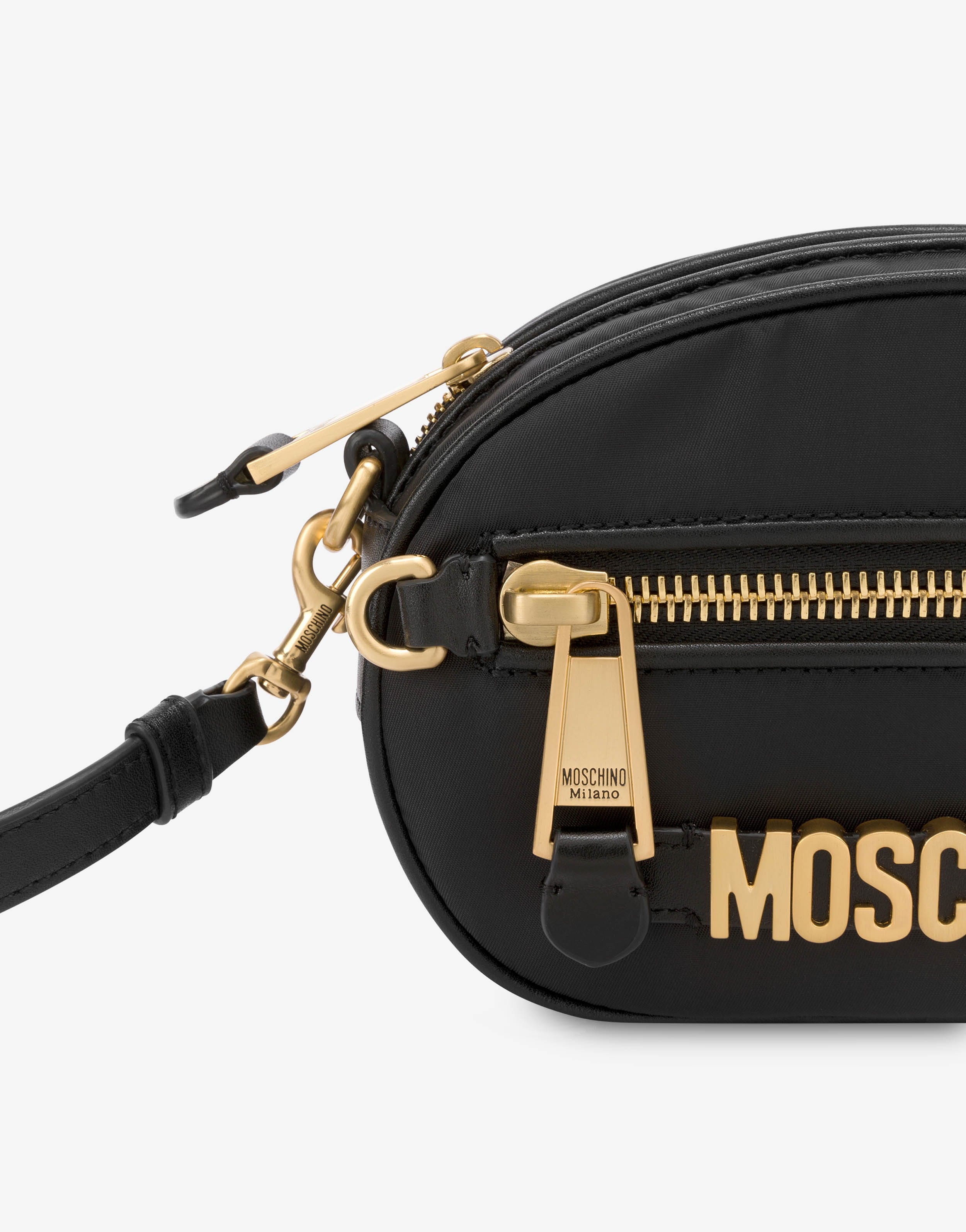 SHOULDER BAG WITH LETTERING LOGO - 4