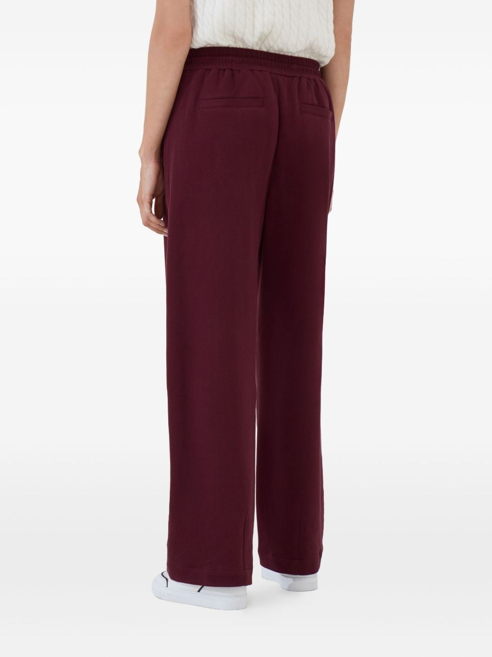 elasticated-waistband sweatpants - 4