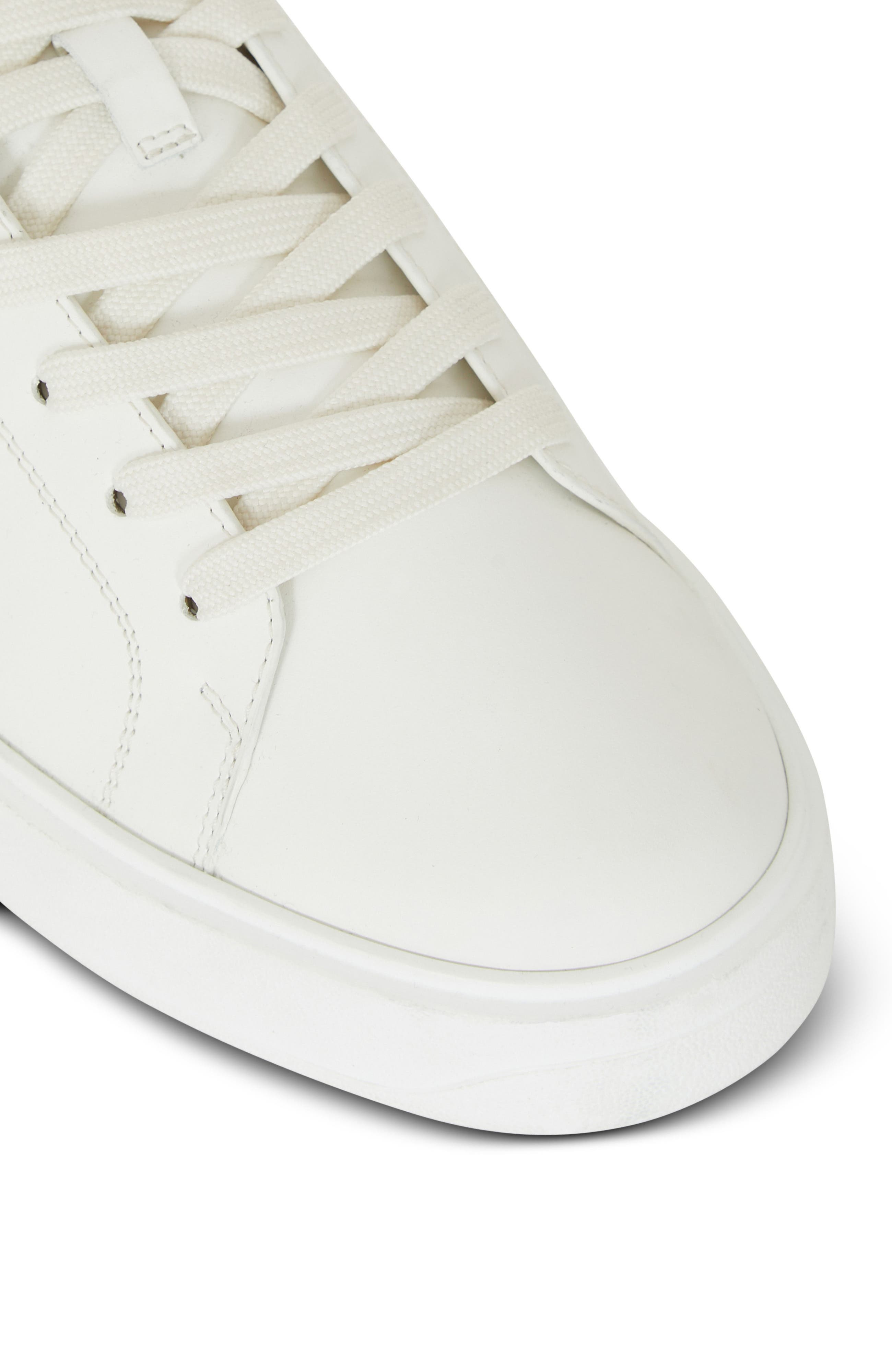 Balmain B-Court Calfksin Trainers in White at Nordstrom - 8