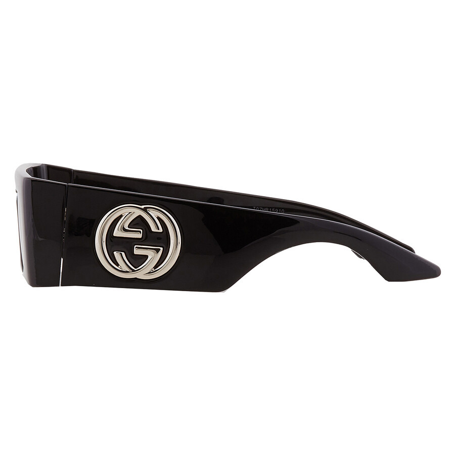 Gucci Grey Rectangular Ladies Sunglasses GG1646S 001 49 - 5