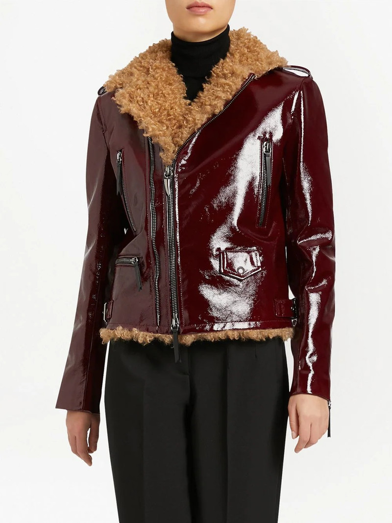 Amelia high-shine jacket 3