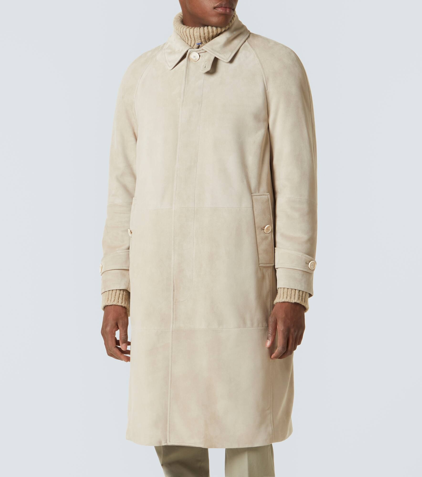 Suede car coat - 3