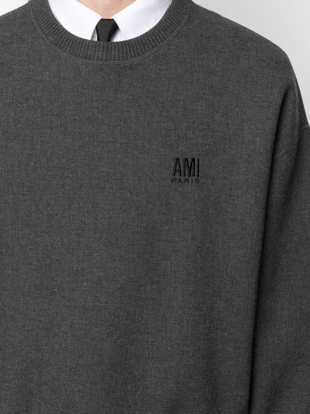 embroidered logo sweatshirt - 5