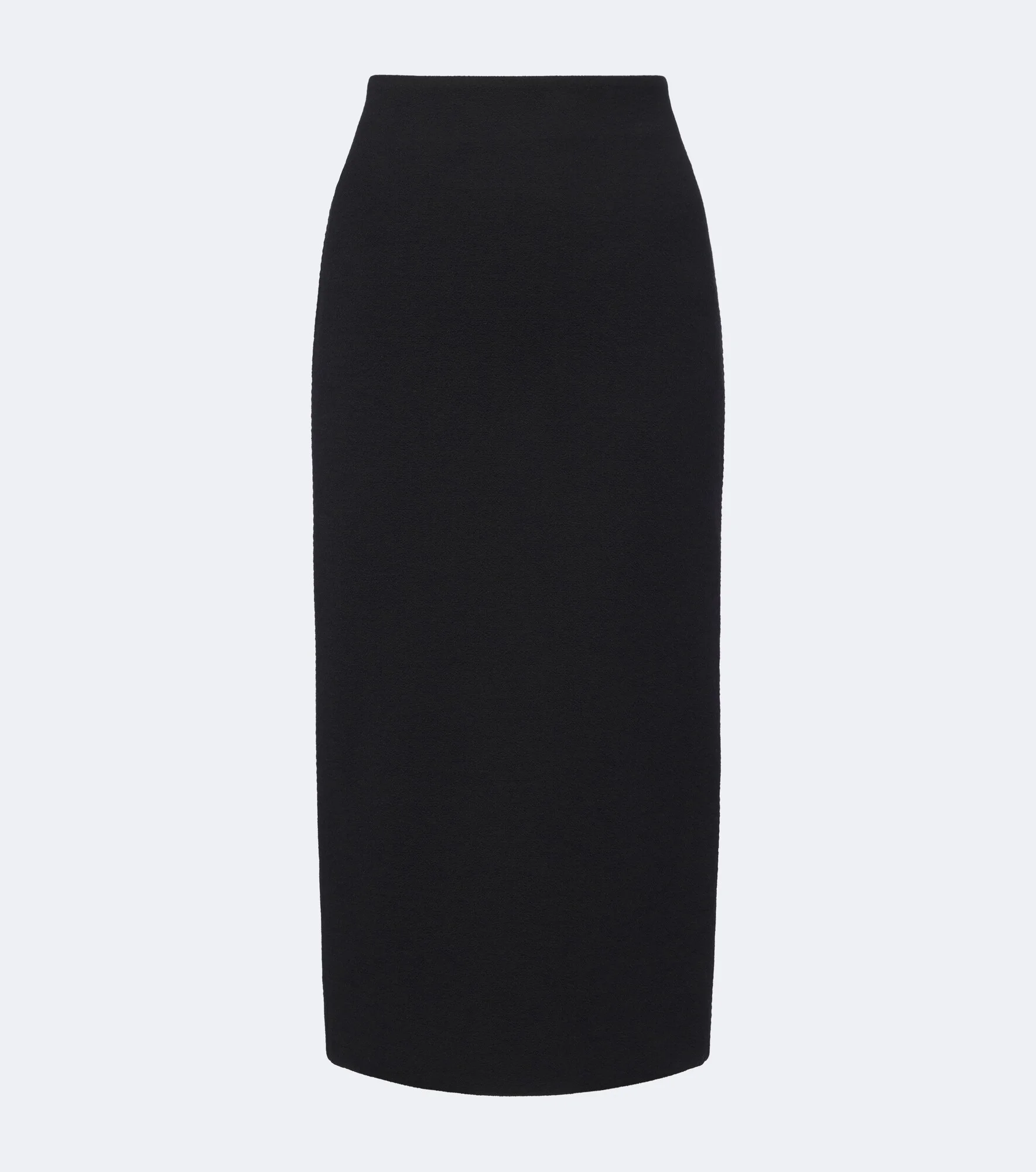 Wool-blend jersey pencil skirt - 1