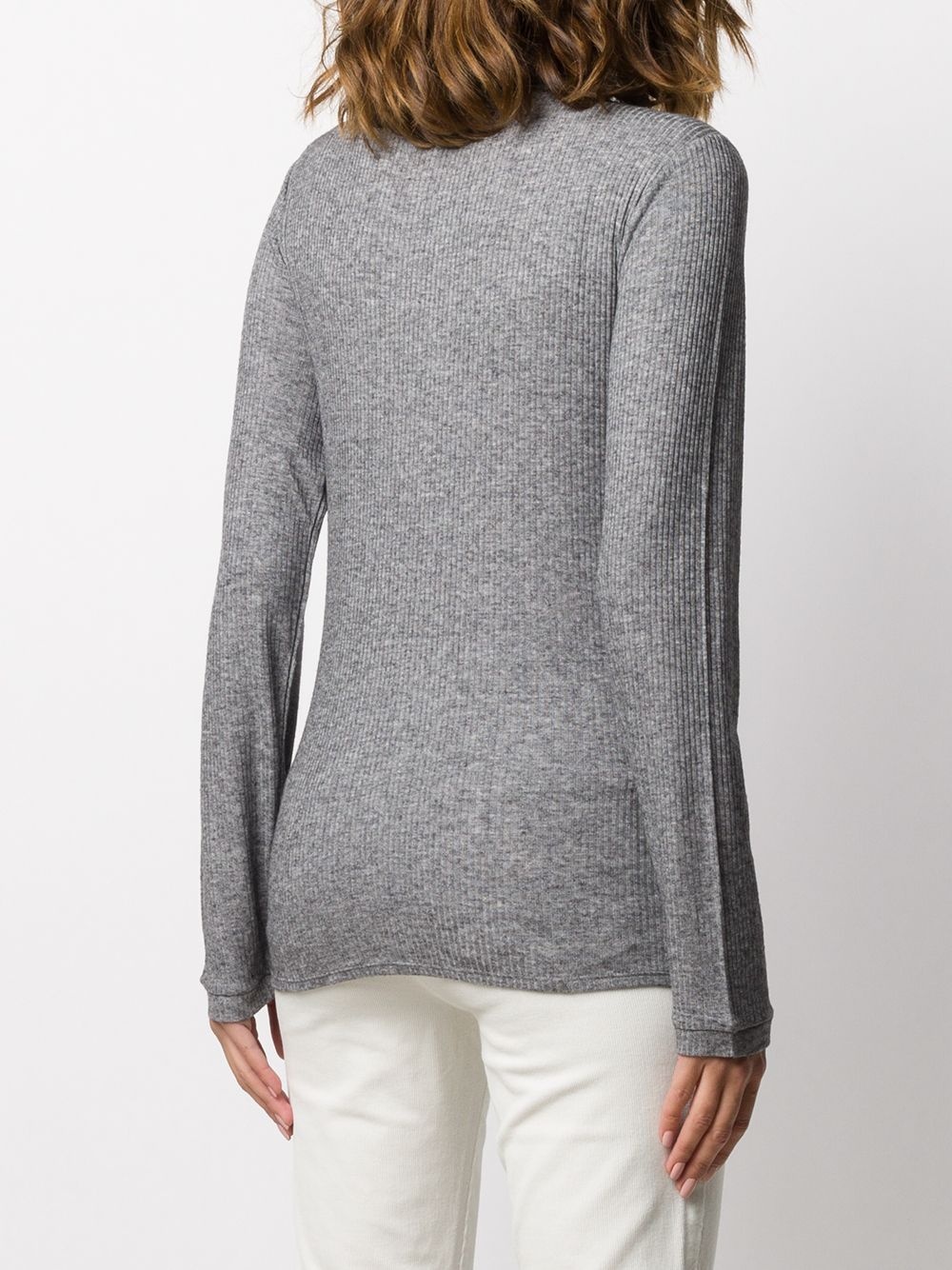 grey wool jumper - 4