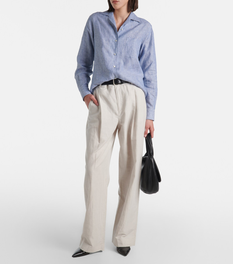 Vince mid-rise wide-leg trousers outlook