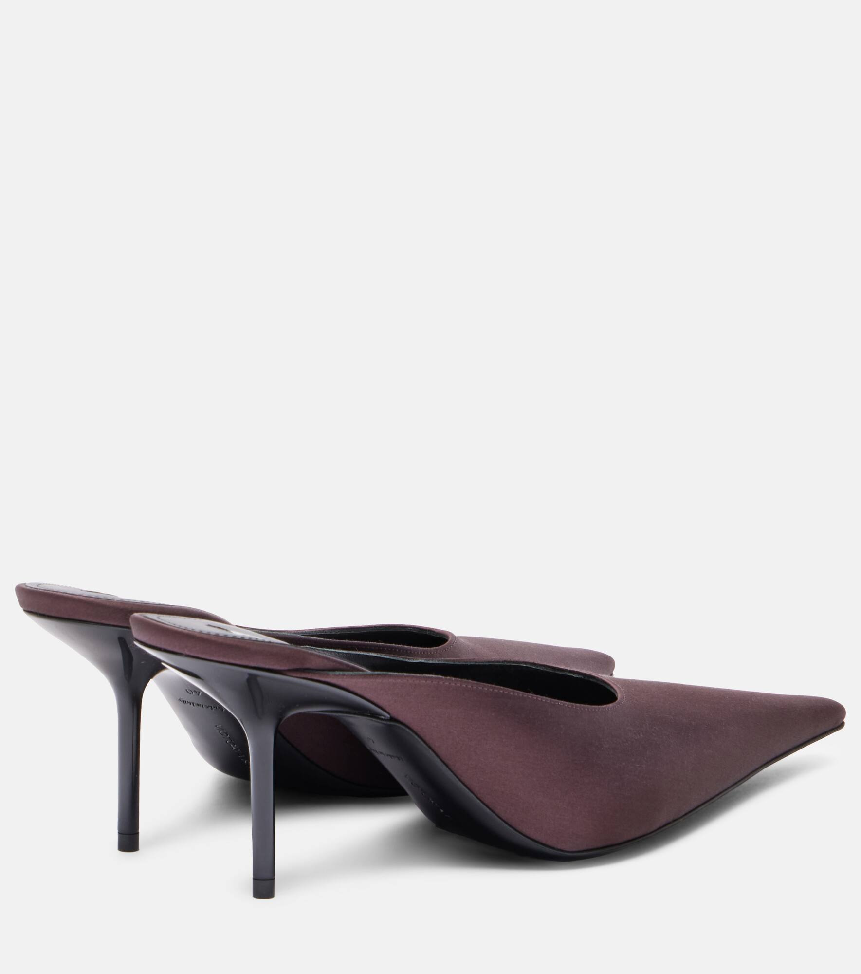 Satin mules - 2