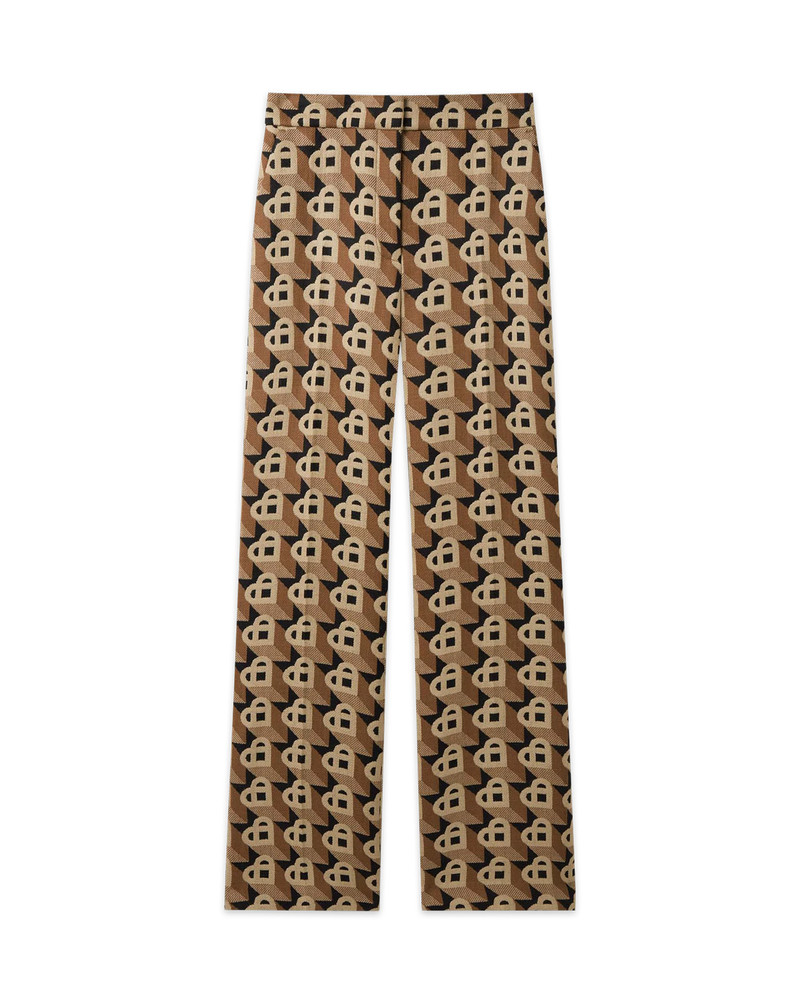 Heart Jacquard Trousers 1