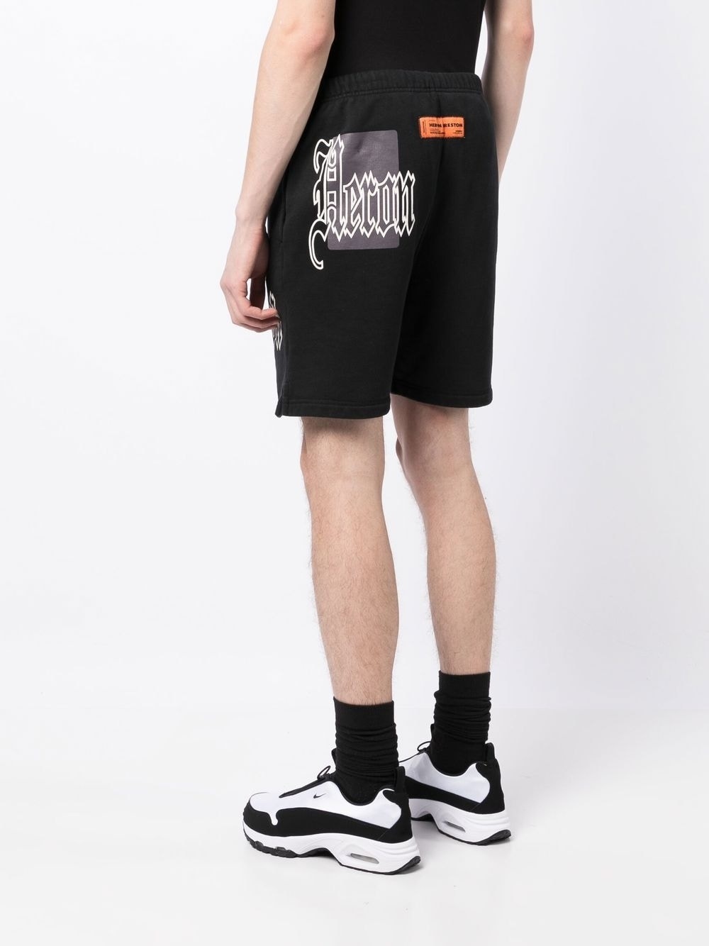 Color Blocks logo-print track shorts - 4