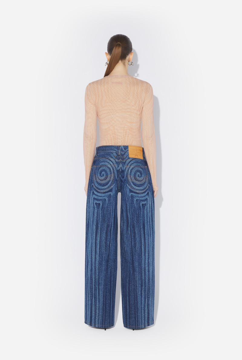 THE “SPIRALE” DENIM JEANS 2