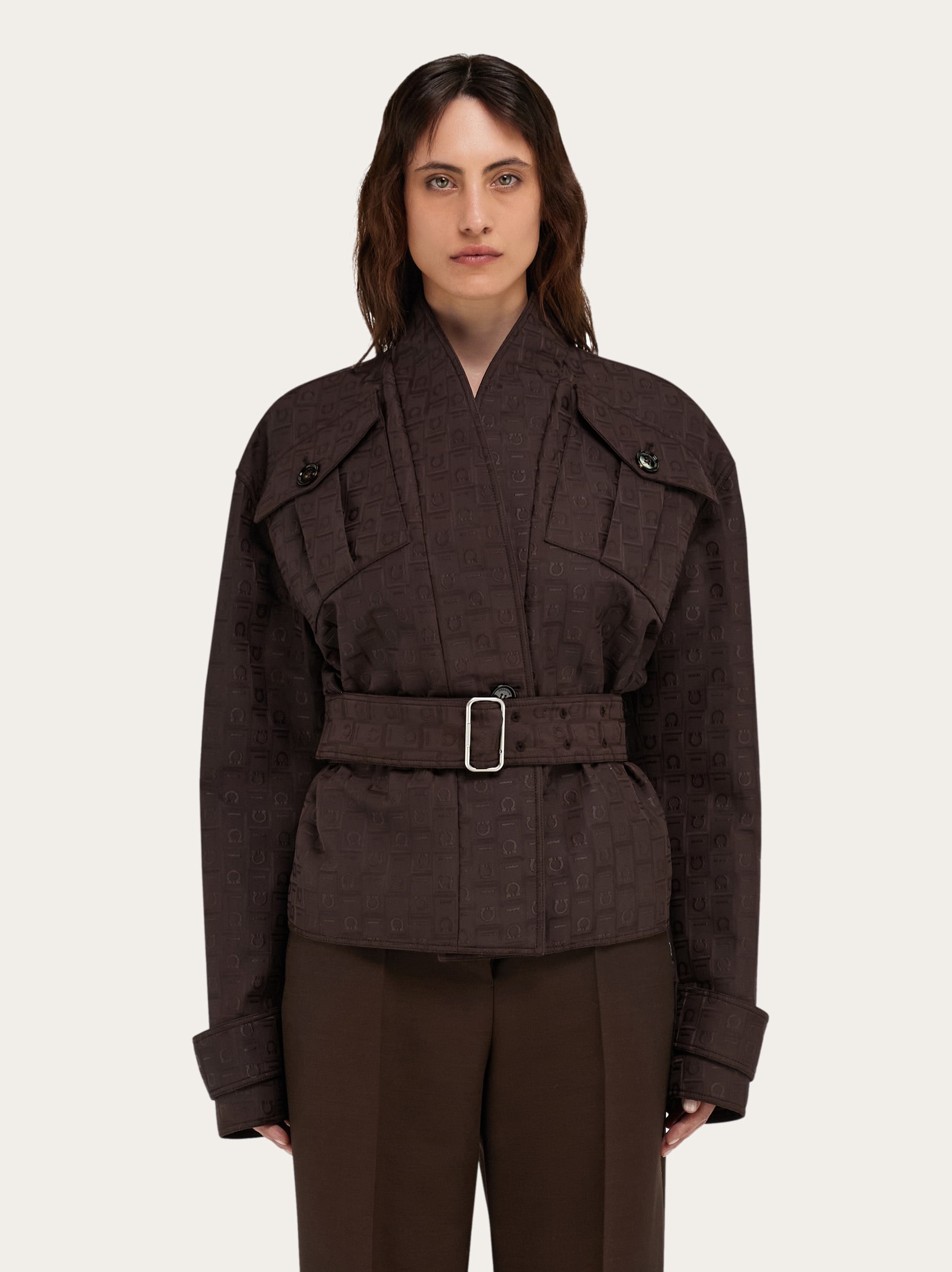 Ferragamo Monogram print jacket - 2