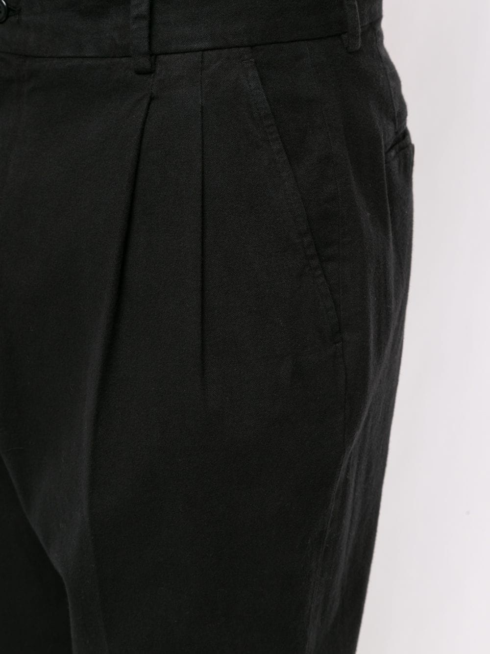 dart-detailing tapered trousers - 5